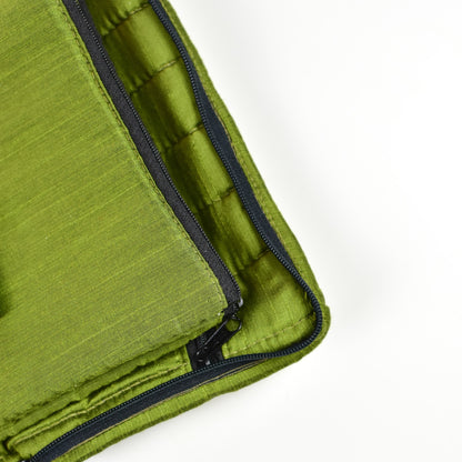 Green Ikkat Jewellery Case