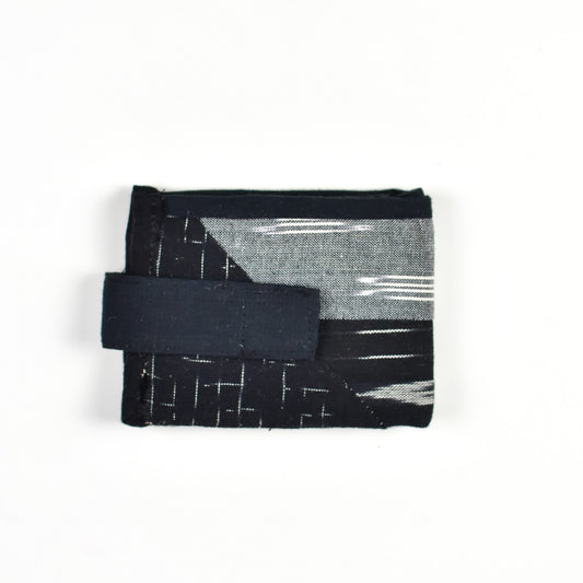 Black Ikkat Unisex Wallet