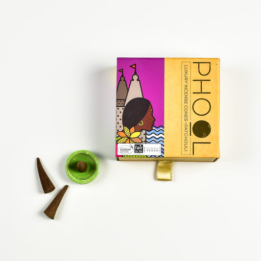 Phool Luxury Incense Cones - Patchouli