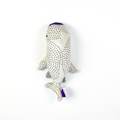 Dolphin Plush Toy Recycled Fabric