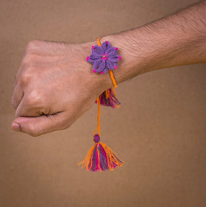 Phool Pure Cotton Plantable Seed Rakhi - Nayantara