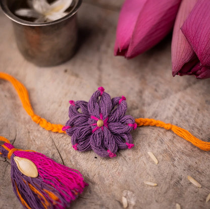 Phool Pure Cotton Plantable Seed Rakhi - Nayantara